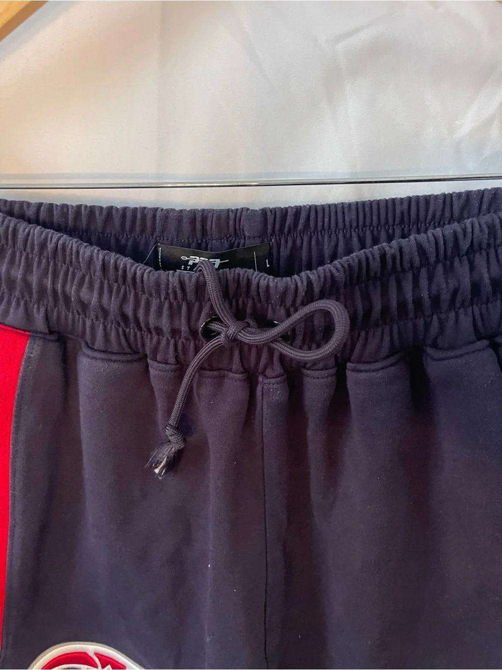 NBA Washington Wizards Black & Red Athletic Shorts